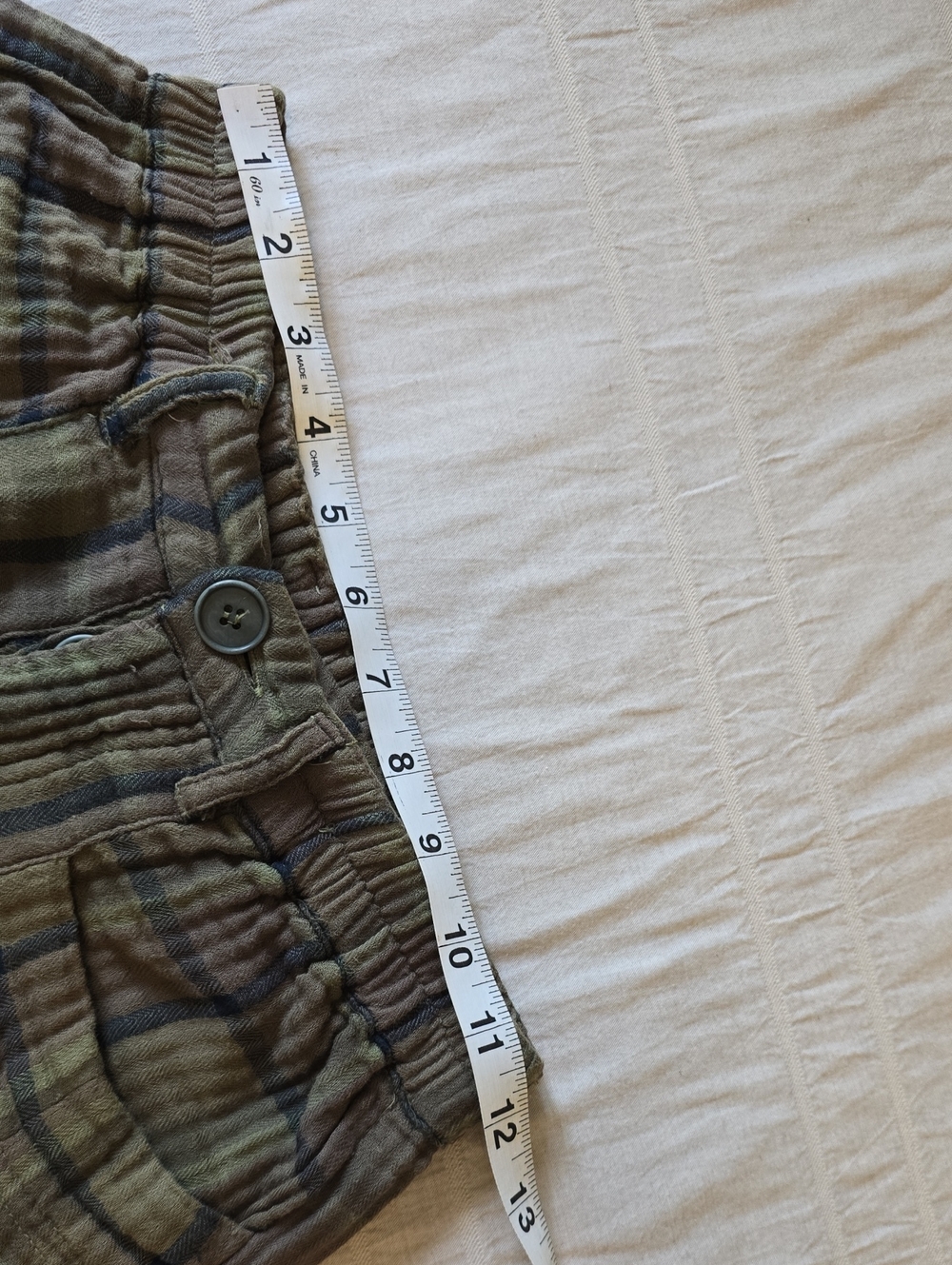 Free People X CP Shades Plaid Trousers Women's XS - Picture 9 of 16